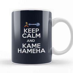 Baskı Dükkanı Dragon Ball Z Keep Calm And Kamehameha Kupa