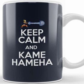 Baskı Dükkanı Dragon Ball Z Keep Calm And Kamehameha Kupa