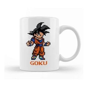 Baskı Dükkanı Dragon Ball Z Pixel Goku Kupa