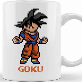 Baskı Dükkanı Dragon Ball Z Pixel Goku Kupa