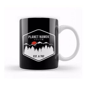 Baskı Dükkanı Dragon Ball Z Planet Namek Mountain Range Kupa