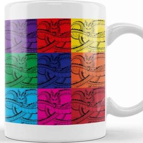 Baskı Dükkanı Dragon Ball Z Shenron Pop Art Kupa