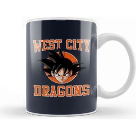 Baskı Dükkanı Dragon Ball Z West City Dragons Kupa