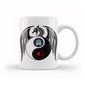 Baskı Dükkanı Dragon Dndnd Kung Fu Kupa