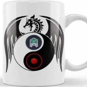 Baskı Dükkanı Dragon Dndnd Kung Fu Kupa