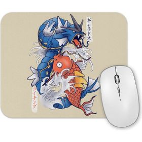 Baskı Dükkanı Dragon Koi Fish Evolution Mouse Pad