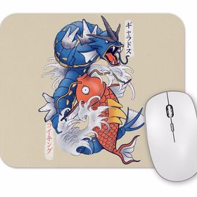 Baskı Dükkanı Dragon Koi Fish Evolution Mouse Pad