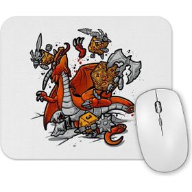 Baskı Dükkanı Dragon Rpg Mouse Pad