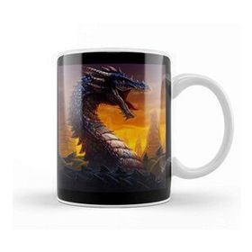 Baskı Dükkanı Dragon The Blue Wurm Kupa