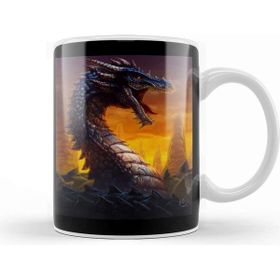 Baskı Dükkanı Dragon The Blue Wurm Kupa