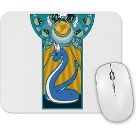 Baskı Dükkanı Dragonair Nouveau Mouse Pad