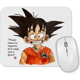 Baskı Dükkanı Dragonball Cheeky Smile Goku Mouse Pad