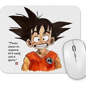 Baskı Dükkanı Dragonball Cheeky Smile Goku Mouse Pad