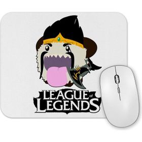 Baskı Dükkanı Draven Poro League of Legends Mouse Pad