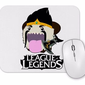 Baskı Dükkanı Draven Poro League of Legends Mouse Pad