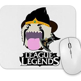 Baskı Dükkanı Draven Poro League of Legends Mouse Pad