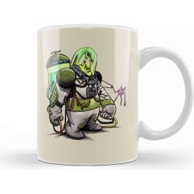 Baskı Dükkanı Drawing Alien Kupa