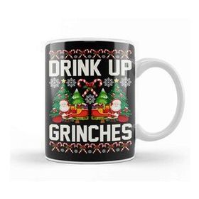 Baskı Dükkanı Drink Up Grinches 01 Kupa
