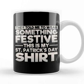 Baskı Dükkanı Drinking St Patricks This is My Festive St Patricks Kupa