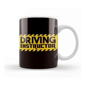 Baskı Dükkanı Driving Instructor School Car Novice Driver Driver's License Kupa
