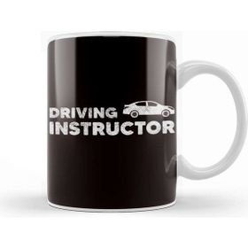 Baskı Dükkanı Driving Instructor School Car Novice Driver Driver's License Kupa