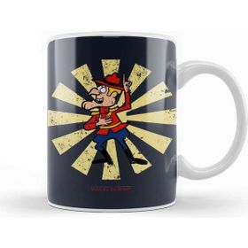 Baskı Dükkanı Dudley Do Right Retro Japanese Kupa
