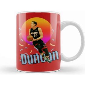 Baskı Dükkanı Duncan Robinson Vintage Art Legend Basketball Gift Kupa