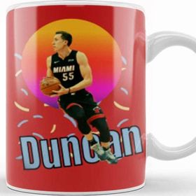 Baskı Dükkanı Duncan Robinson Vintage Art Legend Basketball Gift Kupa