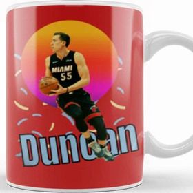 Baskı Dükkanı Duncan Robinson Vintage Art Legend Basketball Gift Kupa