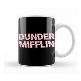 Baskı Dükkanı Dunder Mifflin Glitch Kupa