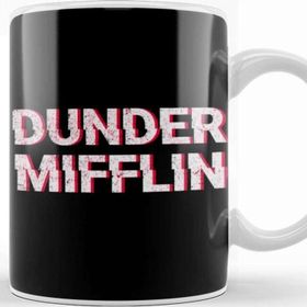 Baskı Dükkanı Dunder Mifflin Glitch Kupa