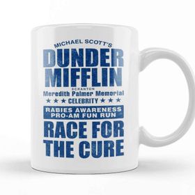 Baskı Dükkanı Dunder Mifflin Rabies Awareness Race For The Cure Kupa