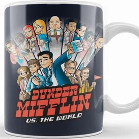 Baskı Dükkanı Dunder Mifflin vs The World the Office Kupa