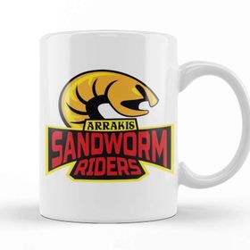 Baskı Dükkanı Dune Arrakis Sandworm Riders Kupa