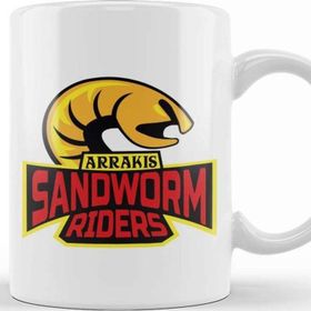 Baskı Dükkanı Dune Arrakis Sandworm Riders Kupa