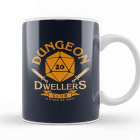 Baskı Dükkanı Dungeon Dwellers Club Kupa