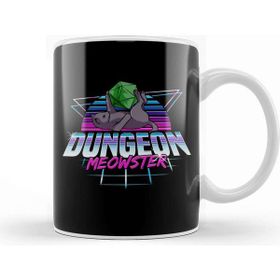 Baskı Dükkanı Dungeon Meowster Cute Cat Gaming Kupa