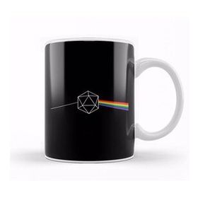 Baskı Dükkanı Dungeons and Dragons Dice Dark Side of The Moon Kupa