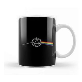 Baskı Dükkanı Dungeons and Dragons Dice Dark Side of The Moon Kupa