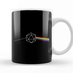 Baskı Dükkanı Dungeons and Dragons Dice Dark Side of The Moon Kupa