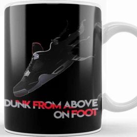 Baskı Dükkanı Dunk From Above On Foot Air Jordan Iv 4 Kupa