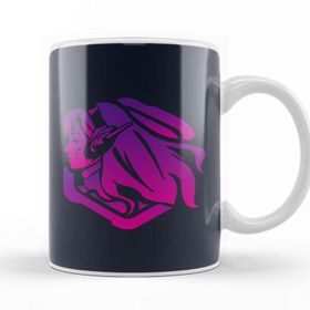 Baskı Dükkanı Dva Purple Artwork Overwatch Kupa
