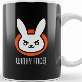 Baskı Dükkanı Dva Winky Face Logo Overwatch Kupa