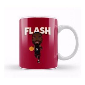 Baskı Dükkanı Dwayne Wade Flash Kupa Bardak