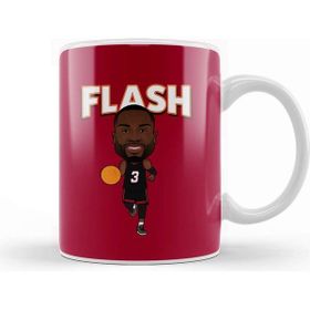 Baskı Dükkanı Dwayne Wade Flash Kupa Bardak