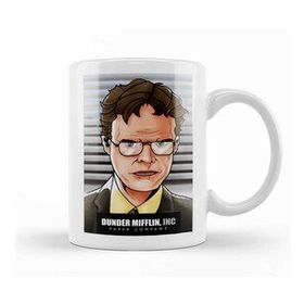 Baskı Dükkanı Dwight Schrute Dunder Mifflin Kupa Bardak