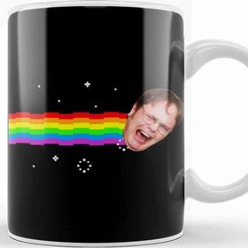 Baskı Dükkanı Dwight Schrute Nyan Cat Office Us Kupa Bardak