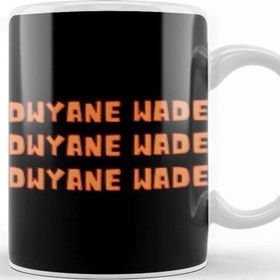 Baskı Dükkanı Dwyane Wade Basketball Gifts Vintage Retro Rainbow Quotes For Boys And Dad Kupa Bardak