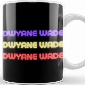 Baskı Dükkanı Dwyane Wade Basketball Gifts Vvintage Retro Rainbow Quotes For Boys And Dad Kupa Bardak