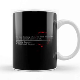 Baskı Dükkanı Dystopian A Clockwork Orange Quote Kupa Bardak